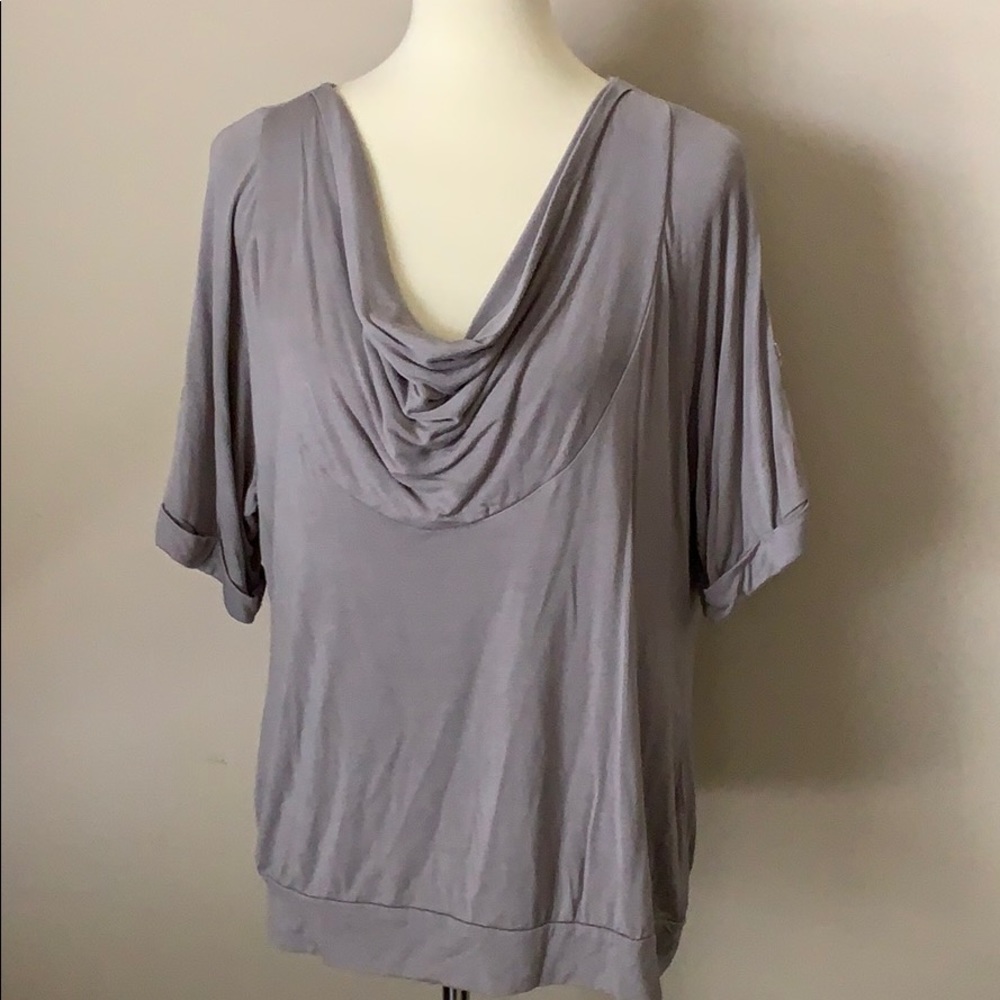 XL Forever Fashion Top‎ with Cowl Neckline Flatter